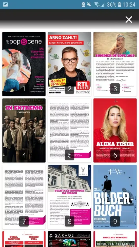 POPSCENE Screenshots