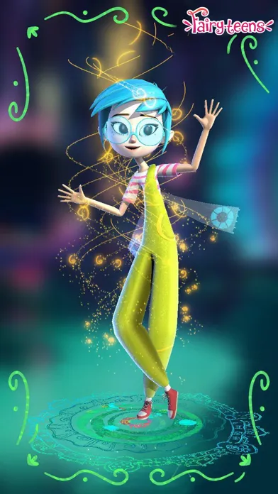 FairyTeens. Magic 3D Coloring 스크린샷