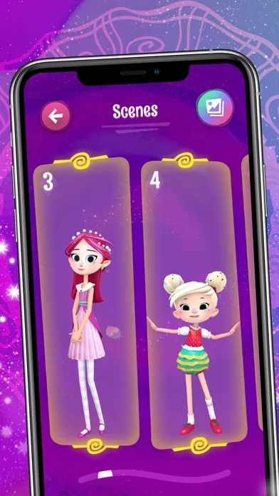 FairyTeens. Magic 3D Coloring 스크린샷