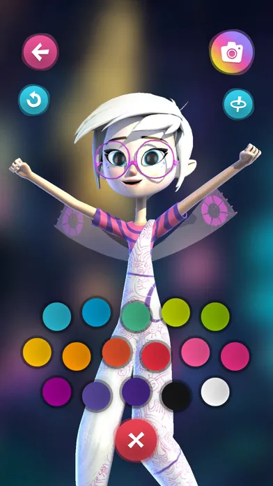 FairyTeens. Magic 3D Coloring 스크린샷