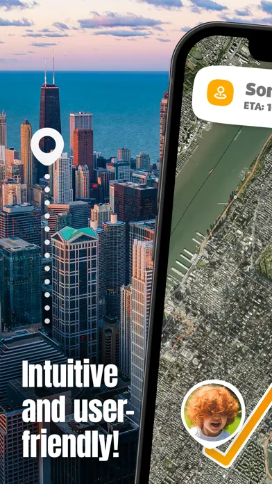 FlagMe. GPS Location Tracker Screenshots