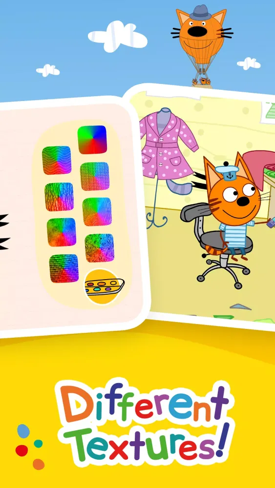 Zrzuty ekranu Kid-E-Cats: Draw & Color Games