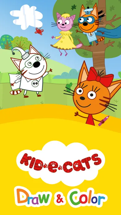 Kid-E-Cats: Draw & Color Games应用截图