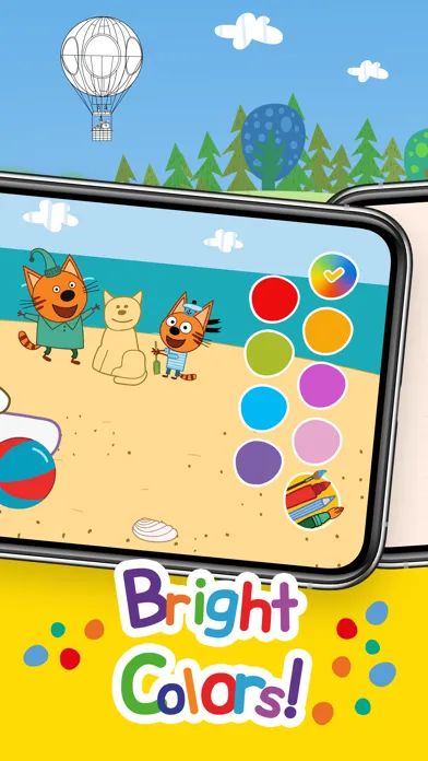 Kid-E-Cats: Draw & Color Games应用截图