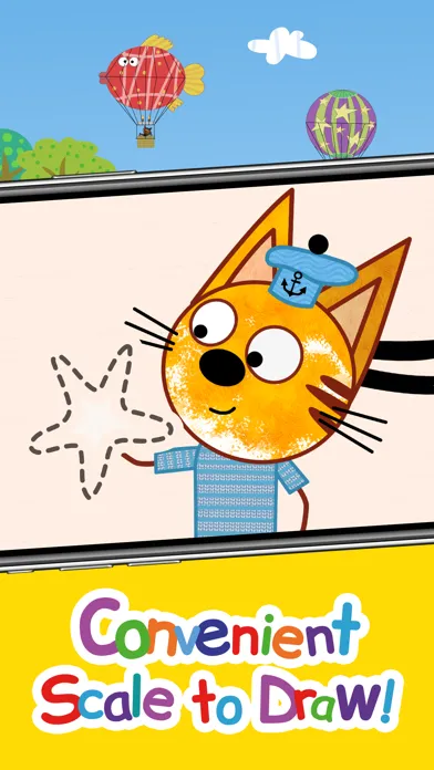 Kid-E-Cats: Draw & Color Games应用截图