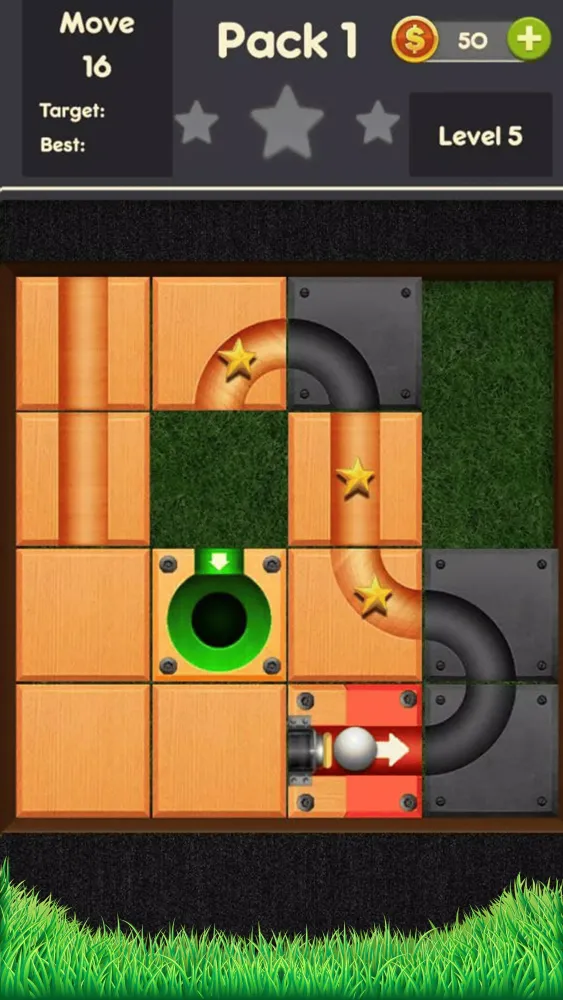Rolling ball - slide puzzle Screenshots