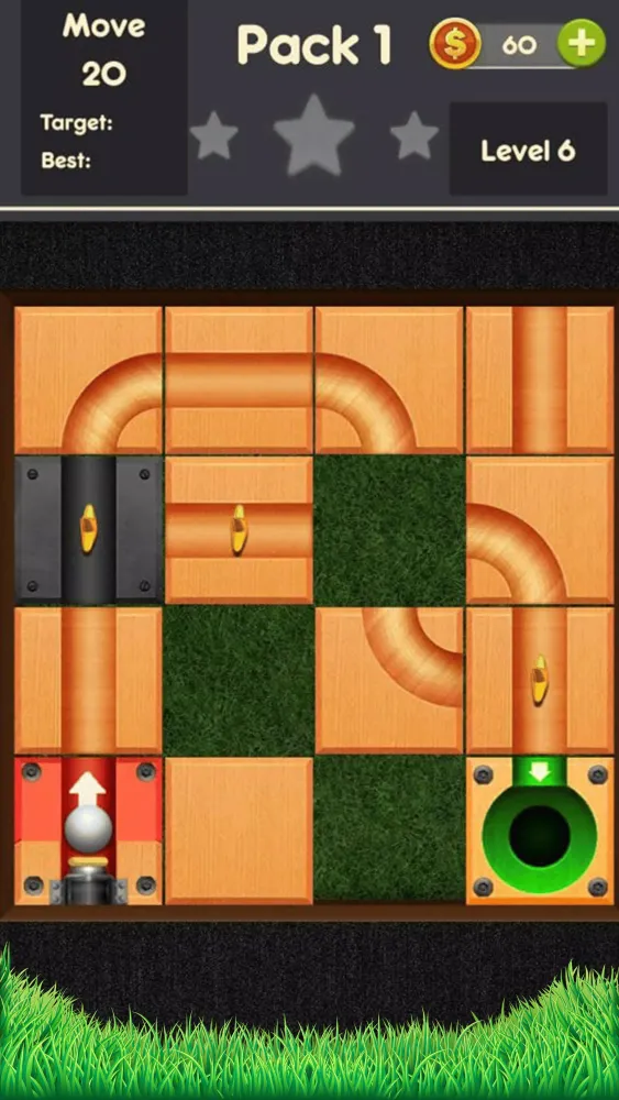 Rolling ball - slide puzzle Screenshots