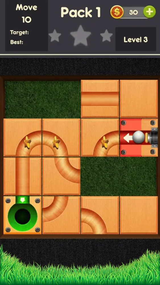 Rolling ball - slide puzzle Screenshots