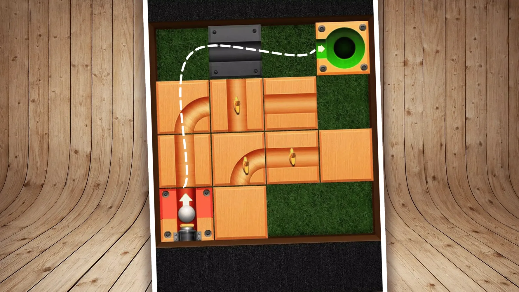 Rolling ball - slide puzzle Screenshots