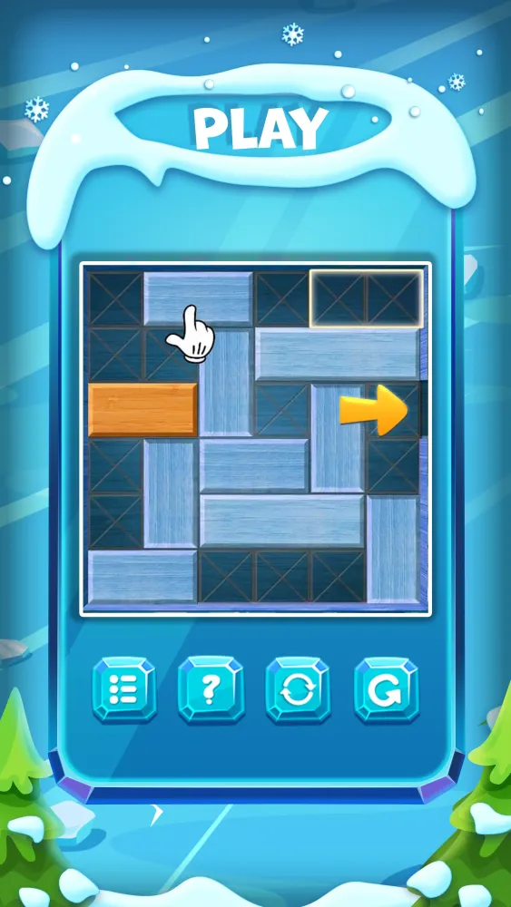 Ice Puzzle Move The Block স্ক্রিনশট
