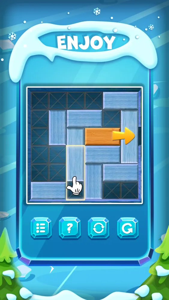 Ice Puzzle Move The Block স্ক্রিনশট