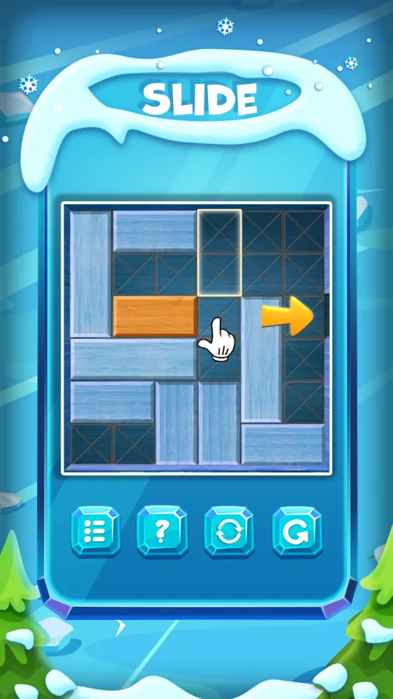 Ice Puzzle Move The Block স্ক্রিনশট