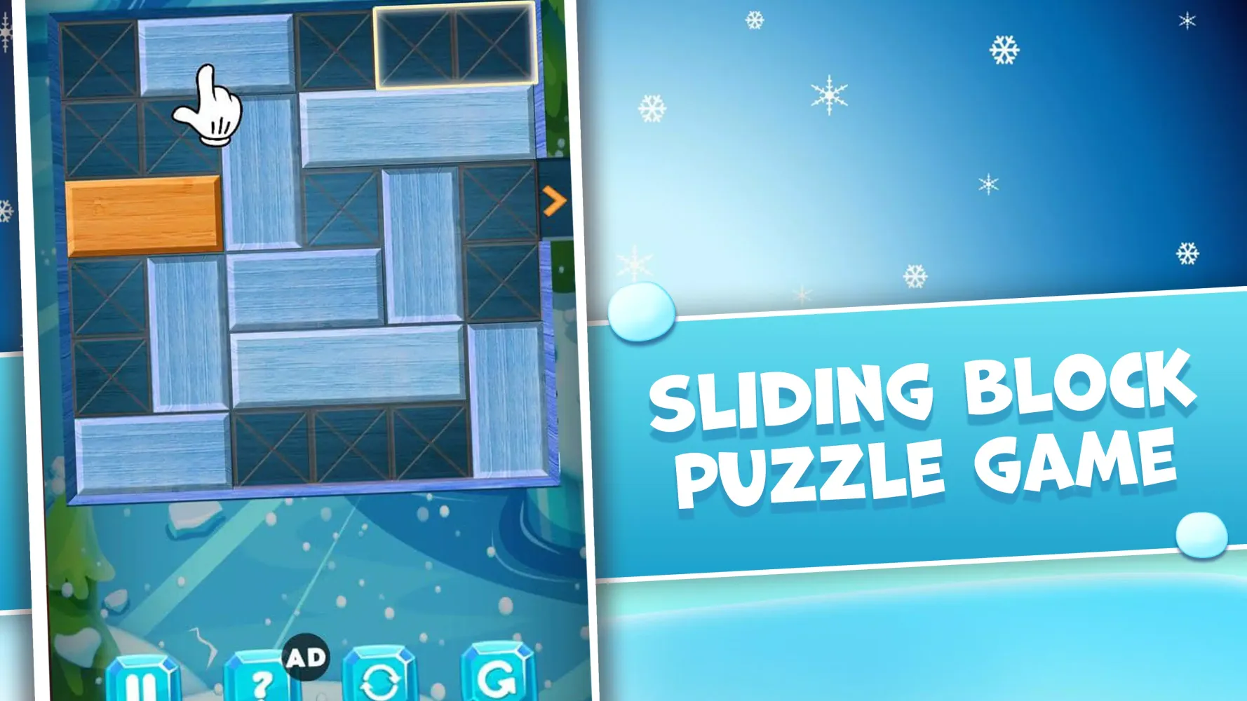 Ice Puzzle Move The Block স্ক্রিনশট