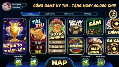 Screenshot di VIP Club - Cổng Game Bài