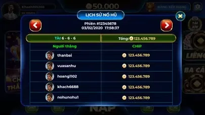 Screenshot di VIP Club - Cổng Game Bài