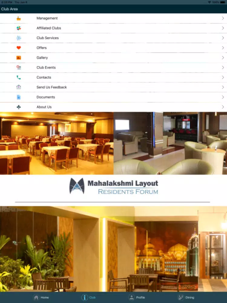 MLRF iPad  Screenshots