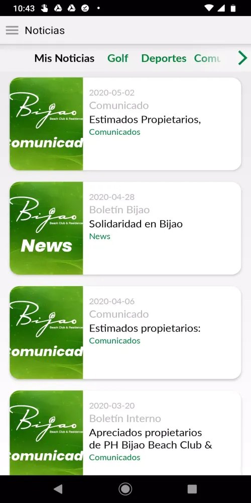 Capturas de pantalla de Bijao Beach Club