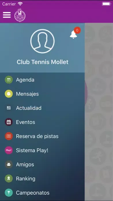 Captures d'écran de Club Tennis Mollet