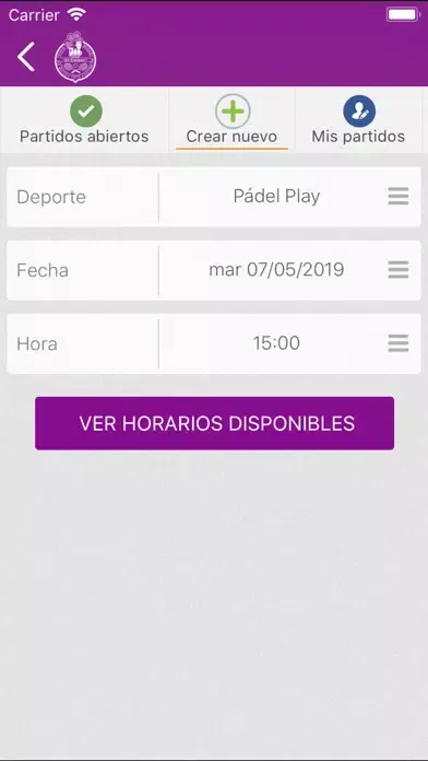 Captures d'écran de Club Tennis Mollet
