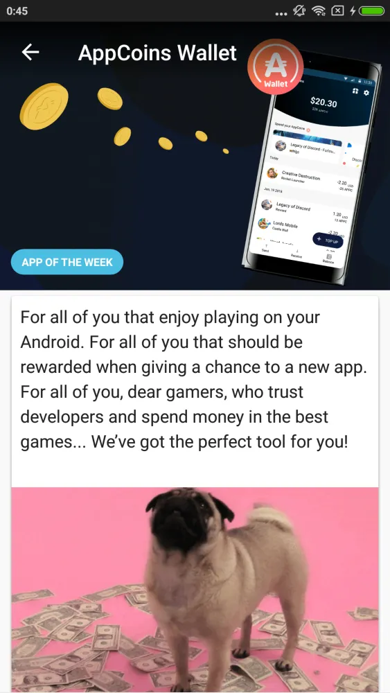 Aptoide Dev スクリーンショット