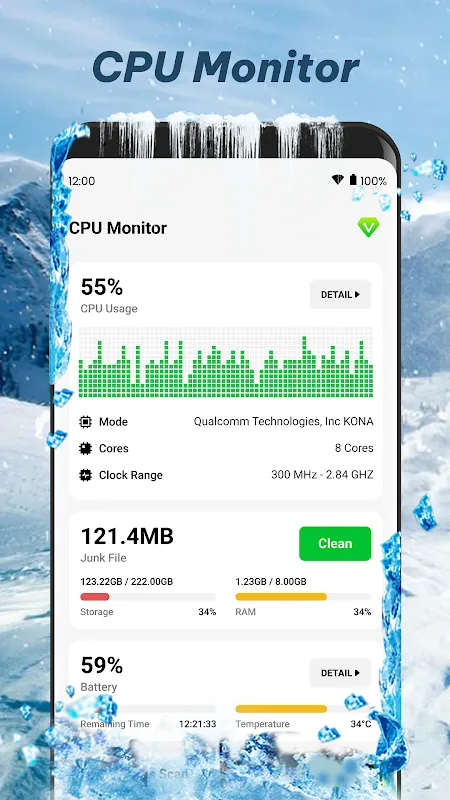 CPU Monitor Ekran Görüntüleri