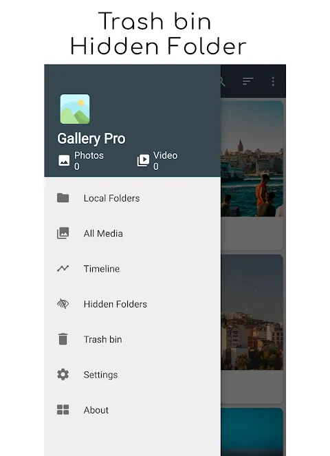 ภาพหน้าจอของ Gallery