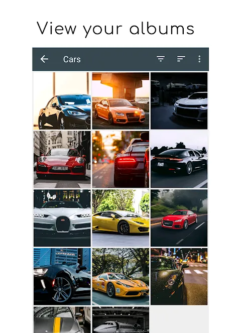 ภาพหน้าจอของ Gallery