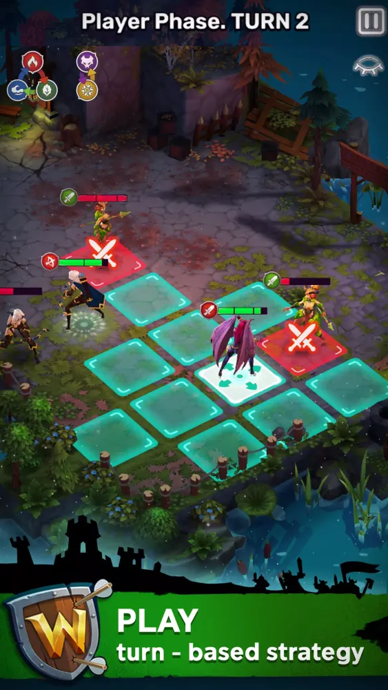 Скриншоты Warmasters: Turn-Based RPG