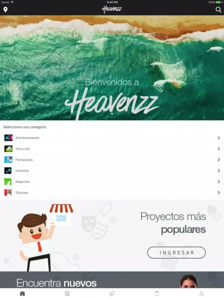 Heavenzz iPad  سکرین شاٹس