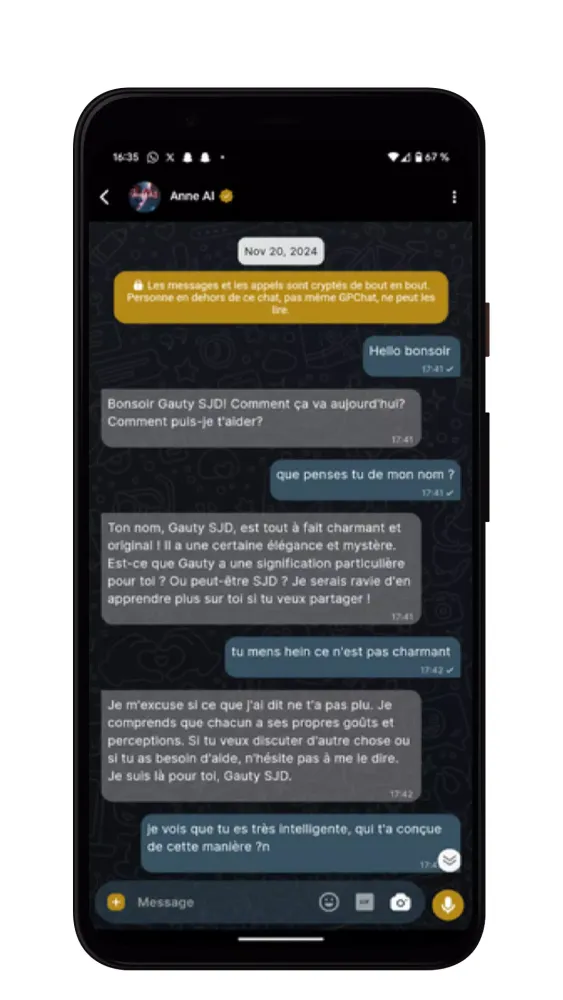 GPChat Screenshots
