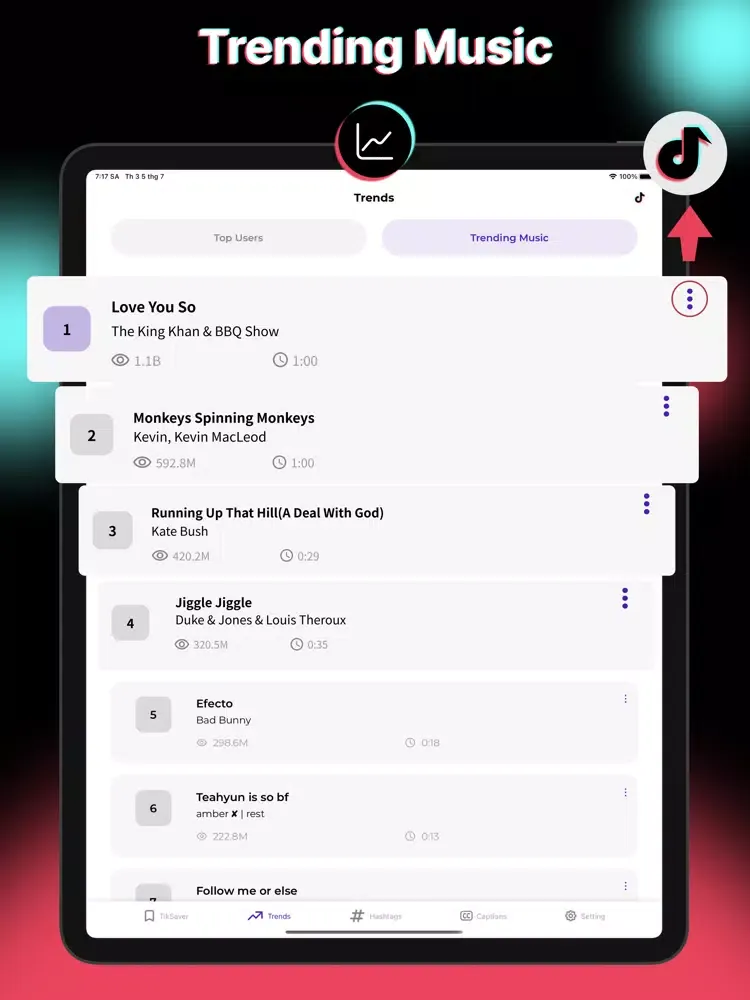 SaveTik - Repost Save for Tik iPad  স্ক্রিনশট