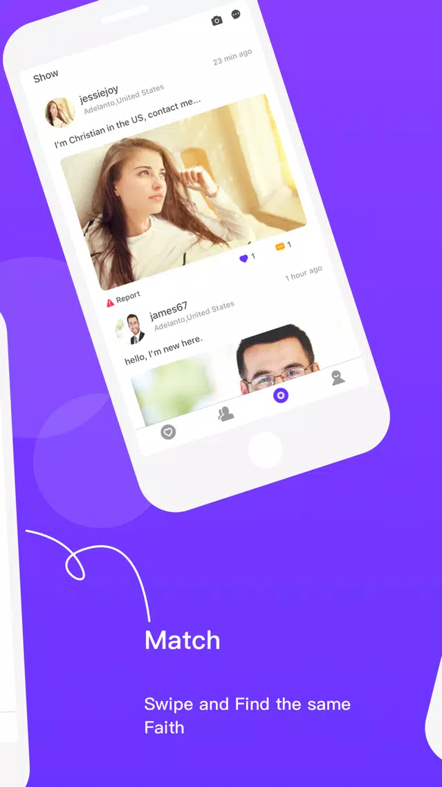 Capturas de pantalla de Christian Dating & Meet Up App