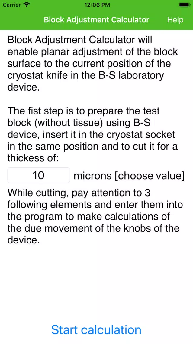 Block Adjustment Calculator应用截图