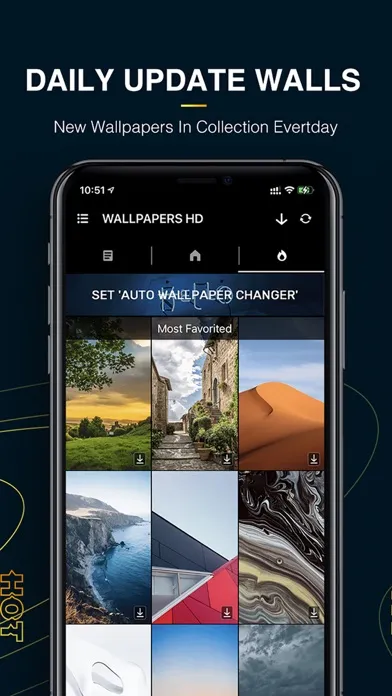 Wallpaper Changer HD سکرین شاٹس