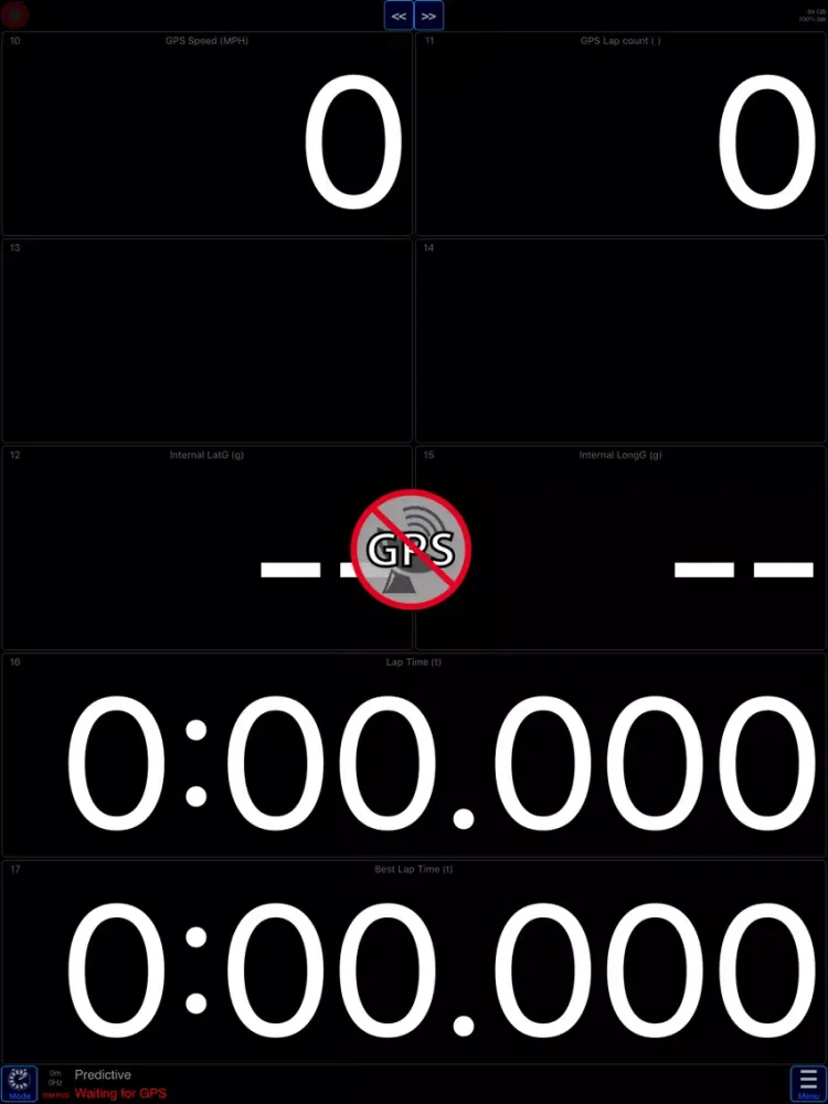 CMS Lap Timer iPad  স্ক্রিনশট