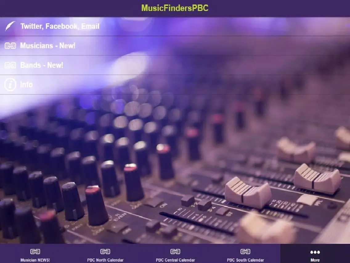 MusicFindersPBC iPad  سکرین شاٹس