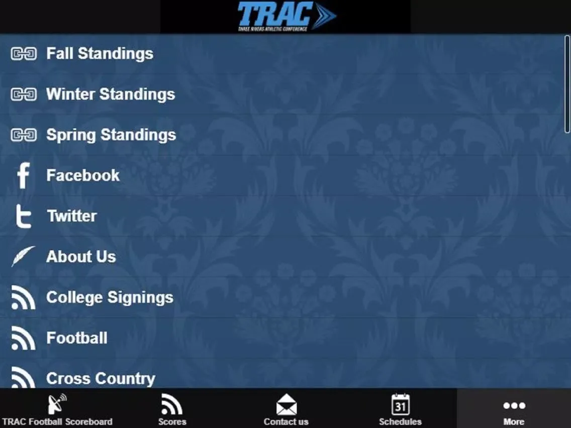 Capturas de pantalla de TRAC Sports iPad 