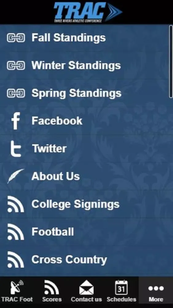 Capturas de pantalla de TRAC Sports
