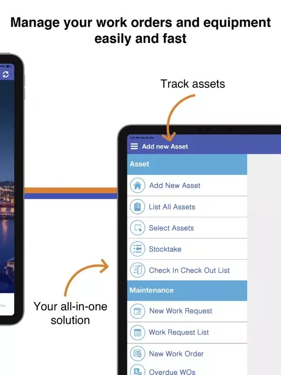 Asset Easy Anywhere iPad  Screenshots