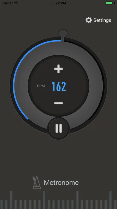 Tangkapan layar Simply Metronome