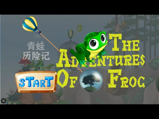 Tangkapan skrin Adventurous Frog iPad 