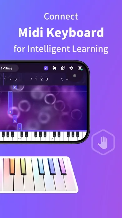 Tangkapan skrin POP Piano-Anyone can play