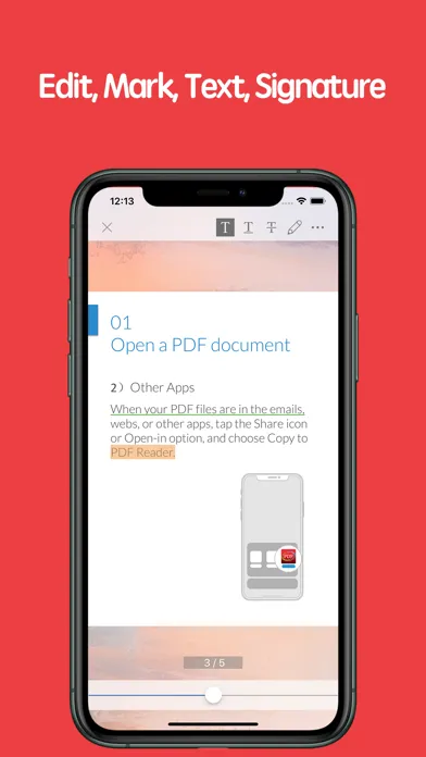 PDF Reader - Edit And Storage سکرین شاٹس