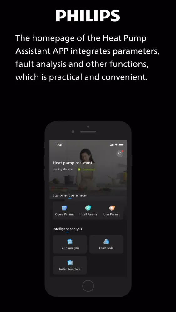 Philips Heat Pump Service Screenshots