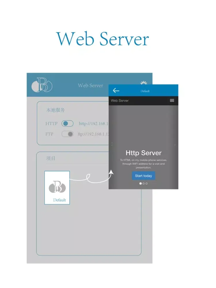 Web Server iPad  स्क्रीनशॉट