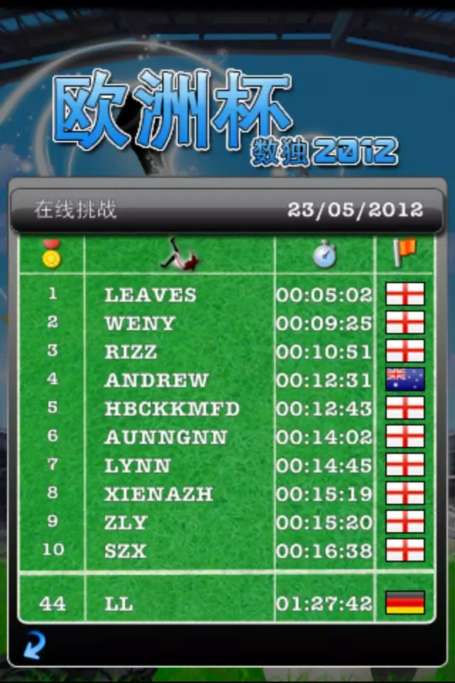 Sudoku Europe 2013 স্ক্রিনশট