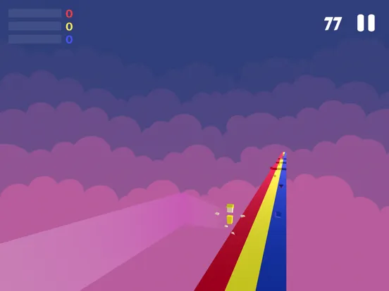 Rainbow Run - The Sky Runner iPad  سکرین شاٹس