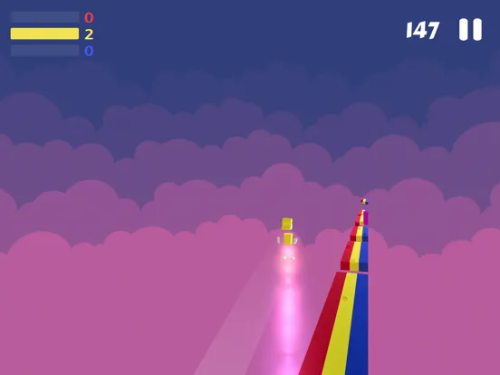 Rainbow Run - The Sky Runner iPad  سکرین شاٹس