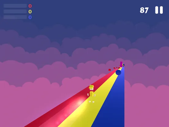 Rainbow Run - The Sky Runner iPad  سکرین شاٹس