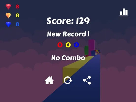 Rainbow Run - The Sky Runner iPad  سکرین شاٹس